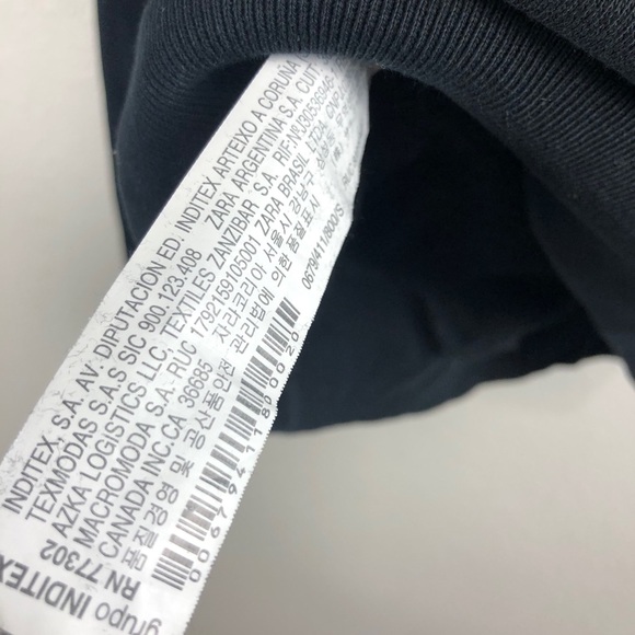 Zara Man Camo Crew Neck Sweatshirt - Picture 7 of 7